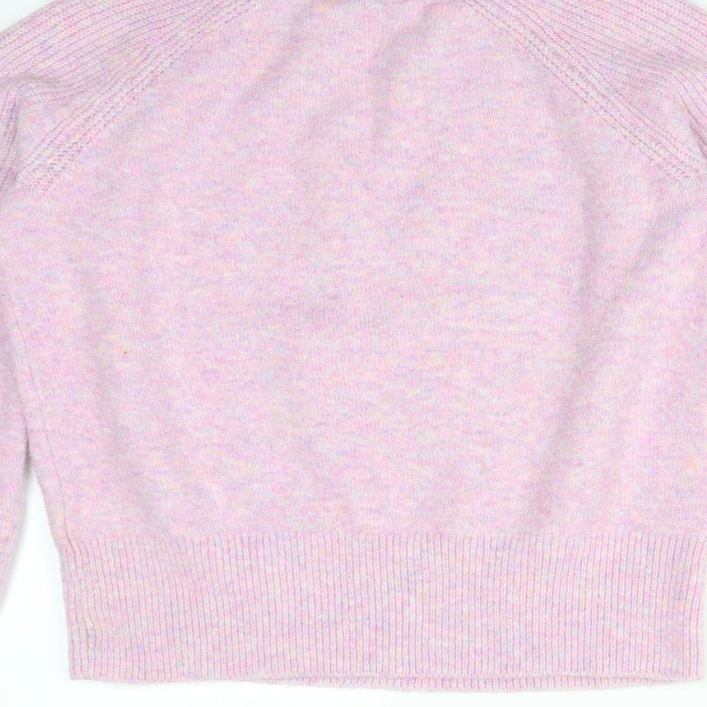 M&S Womens Multicoloured Pullover Sweatshirt Size S