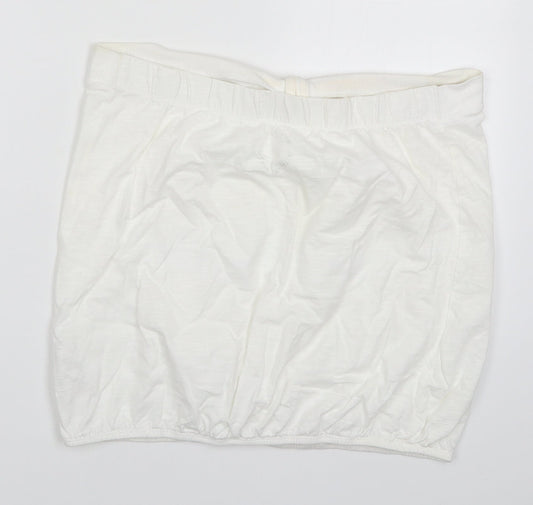 NEXT Womens White Basic Tank Size 12