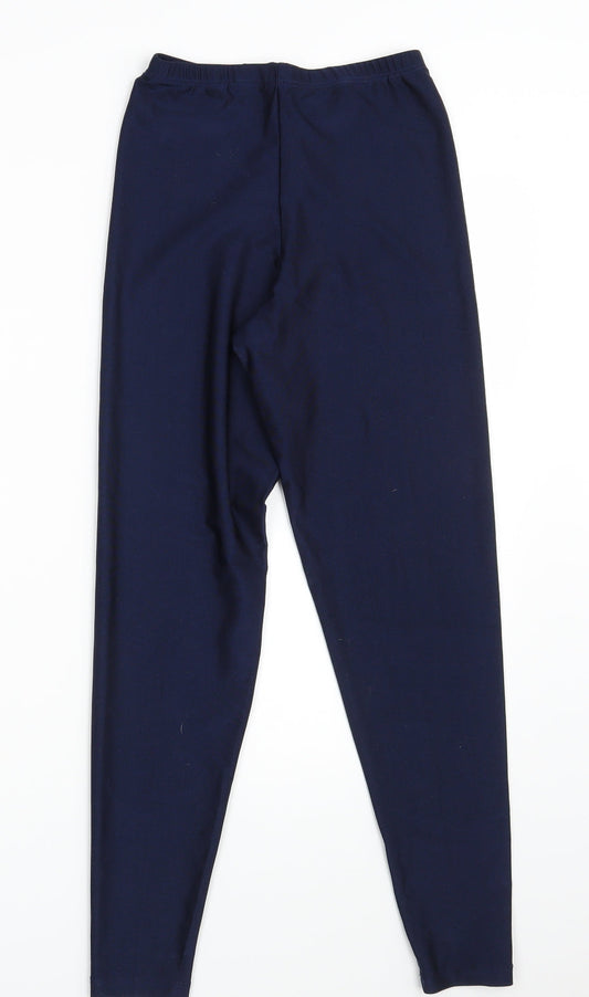 Preworn Girls Blue Jegging Trousers Size L