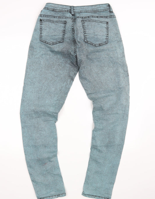 Denim Co. Womens Blue Denim Skinny Jeans Size 12 L30 in