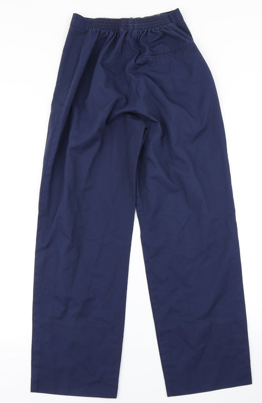 Simon Jersey Womens Blue Cargo Trousers Size 8 L26 in