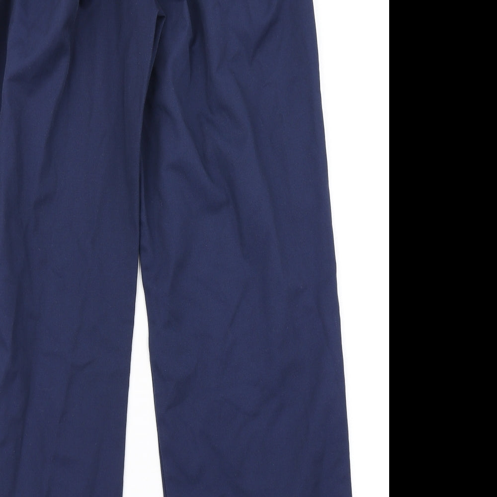Simon Jersey Womens Blue Cargo Trousers Size 8 L26 in