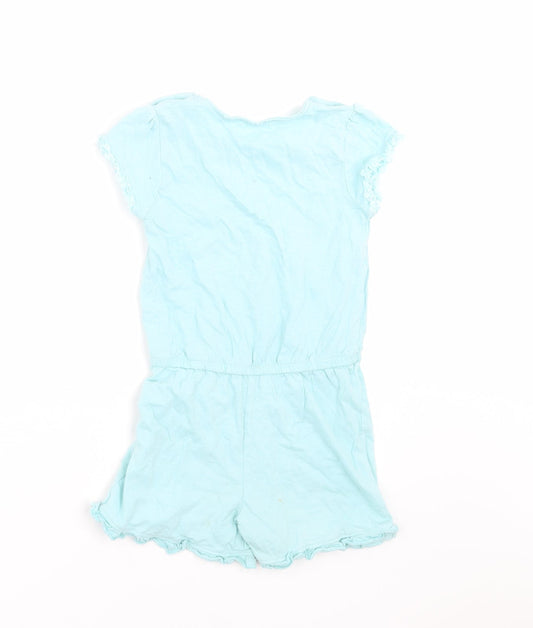 NEXT Girls Green Playsuit One-Piece Size 5 Years