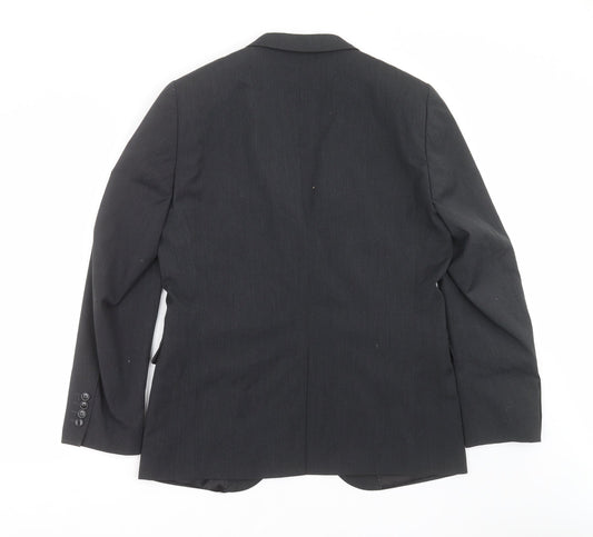 H&M Mens Grey Jacket Suit Jacket Size 42