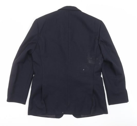 VARTEKS Mens Blue Jacket Suit Jacket Size 40