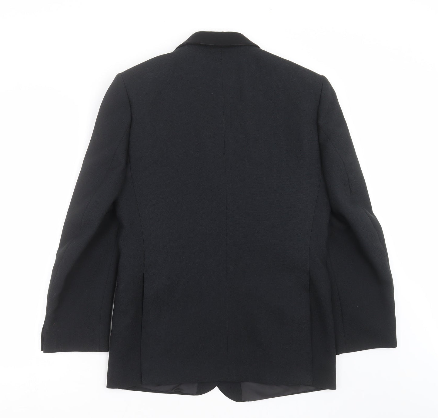 Dunn & CO Mens Black   Jacket Suit Jacket Size 40