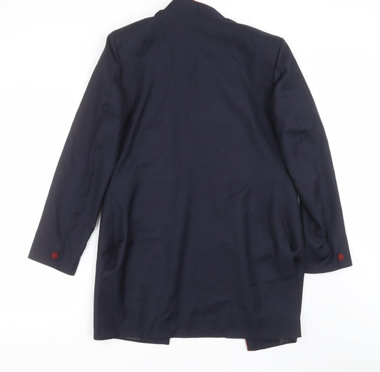 delight Mens Blue Jacket Suit Jacket Size 36