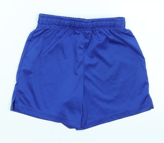 Crane Boys Blue Sweat Shorts Size 5-6 Years