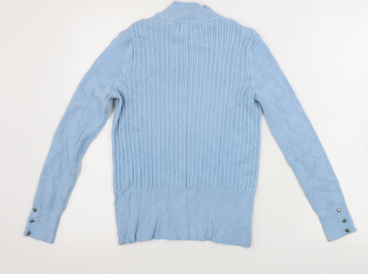 Marks and Spencer Womens Blue Pullover Jumper Size 12