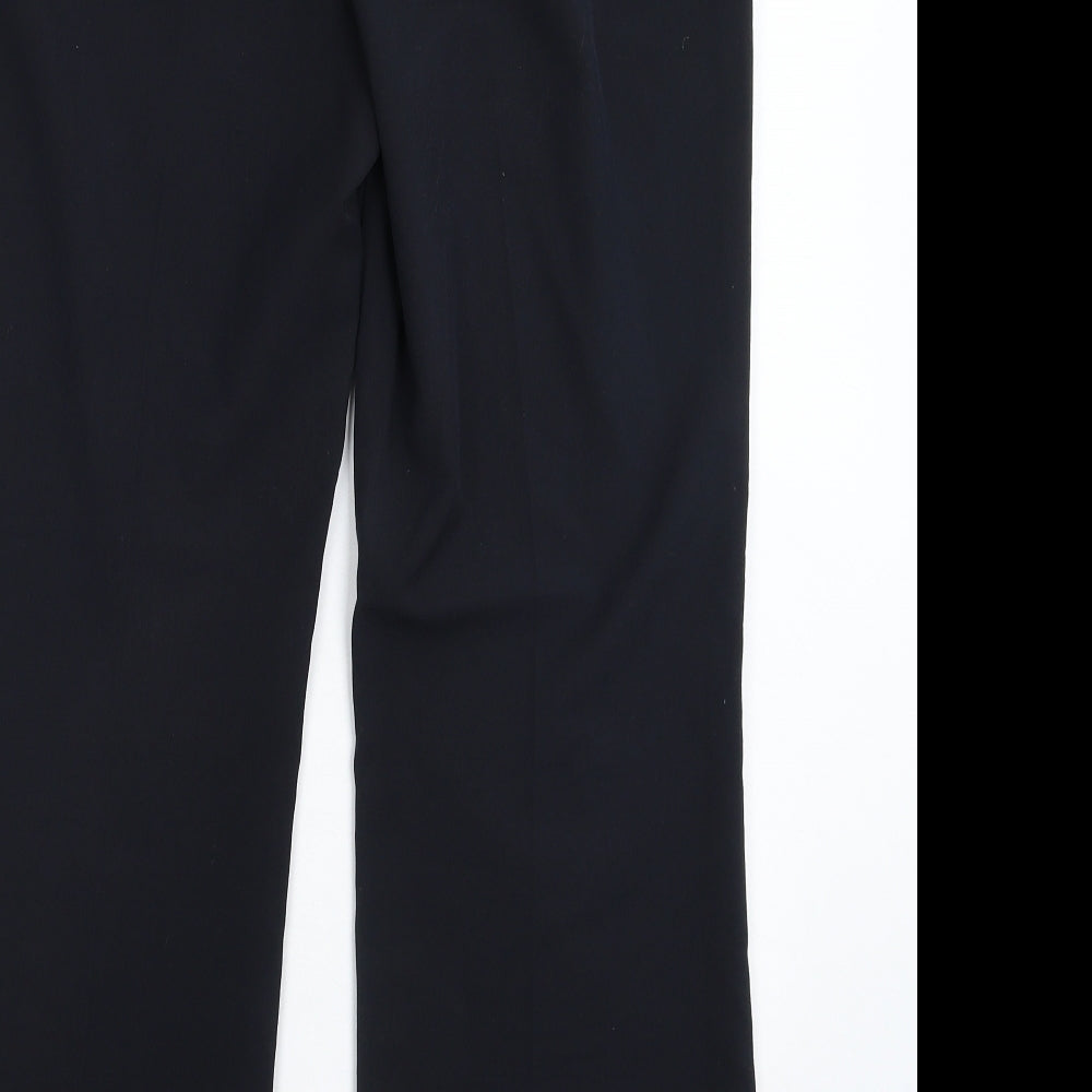 Marks and Spencer Womens Blue Dress Pants Trousers Size 12 L30 in