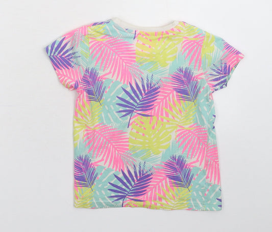 Matalan Boys Multicoloured Basic T-Shirt Size 4 Years