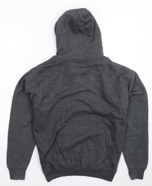 Pacific Mens Grey Pullover Hoodie Size S