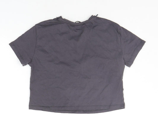 George Boys Grey Basic T-Shirt Size 9-10 Years