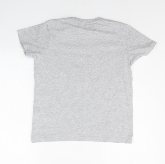 Threadgirls Girls Grey Basic T-Shirt Size 13 Years - UNICORN