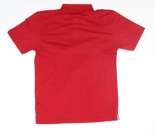 Urban Revival Mens Red Polo Size M