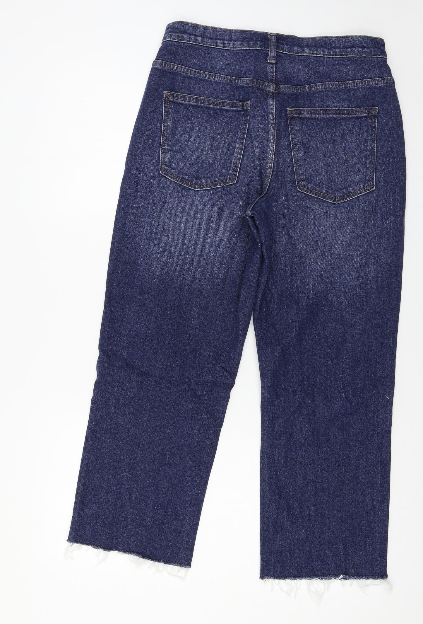 Gap Womens Blue Denim Straight Jeans Size 29 in L25 in