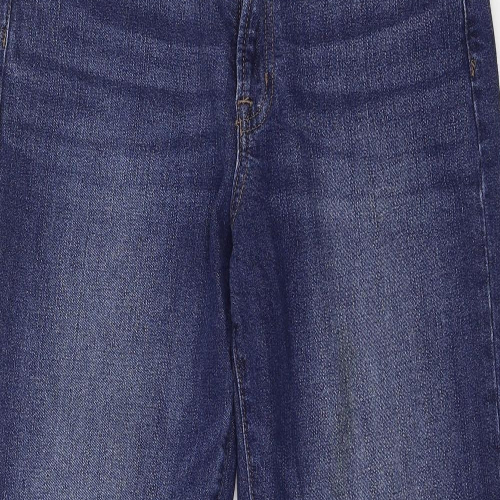 Gap Womens Blue Denim Straight Jeans Size 29 in L25 in