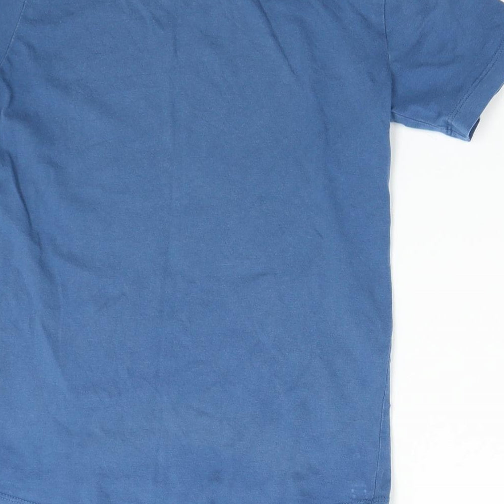 NEXT Boys Blue Basic T-Shirt Size 6 Years - Play Station