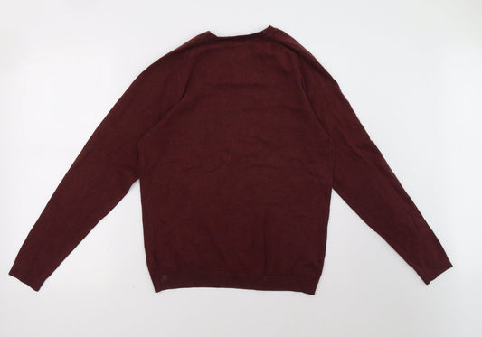 NEXT Mens Red Pullover Sweatshirt Size S