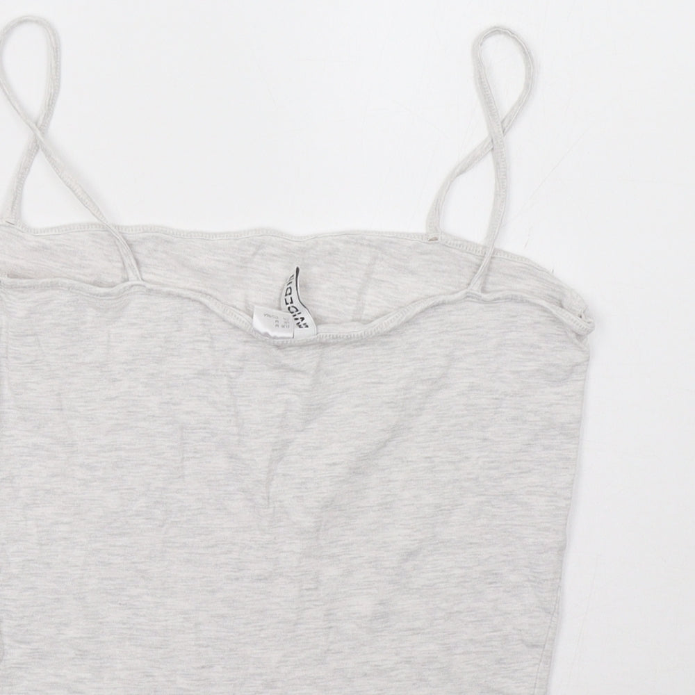 H&M Womens Grey Basic Tank Size M