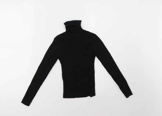 NEXT Girls Black Pullover Sweatshirt Size 8 Years