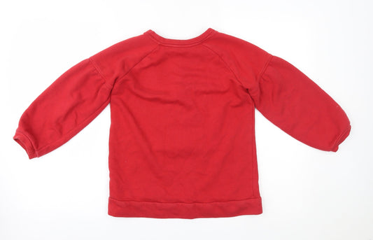 Gap Girls Red Pullover Jumper Size M
