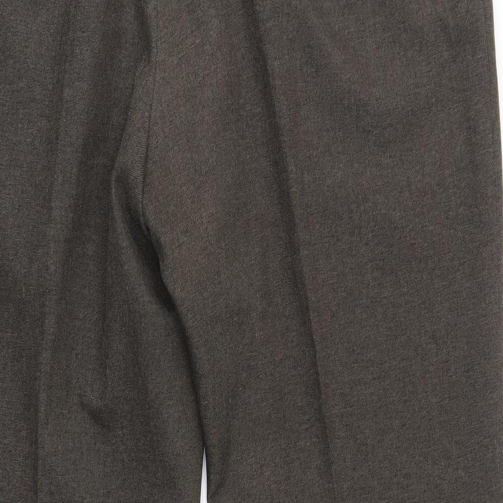 M&S Womens Grey Trousers Size 40 L29 in
