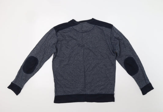Twisted Soul Mens Blue Pullover Sweatshirt Size M