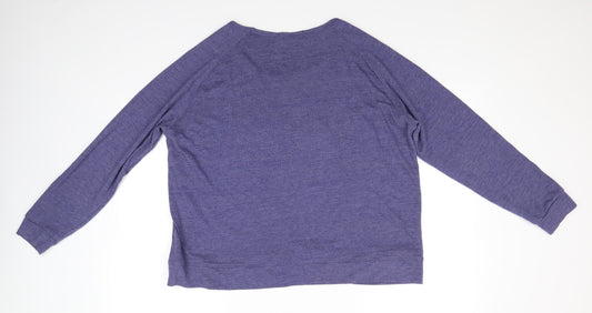 Matalan Womens Blue Pullover Jumper Size L