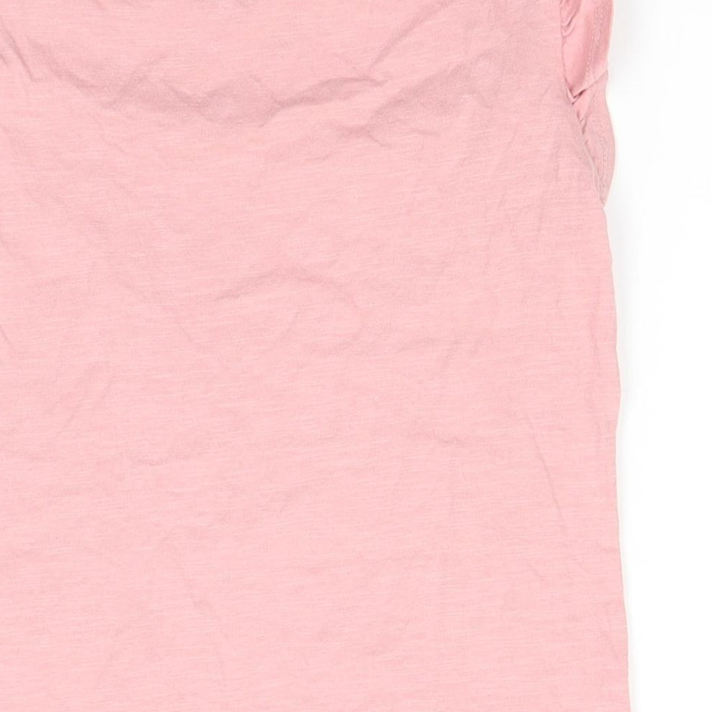 TU Girls Pink Basic T-Shirt Size 7 Years