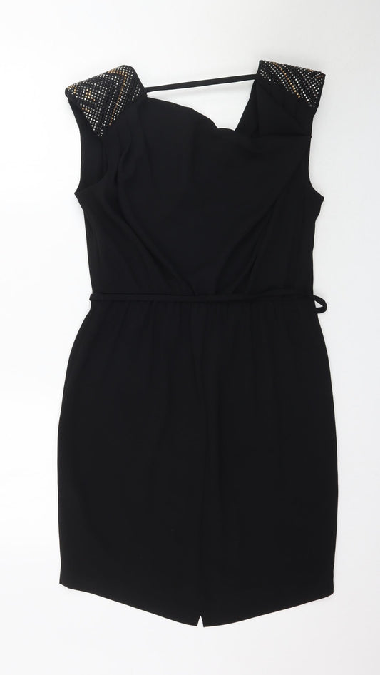 Warehouse Womens Black Mermaid Size 10