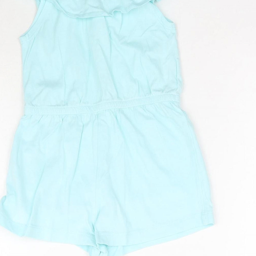 Primark Girls Blue Romper One-Piece Size 18-24 Months