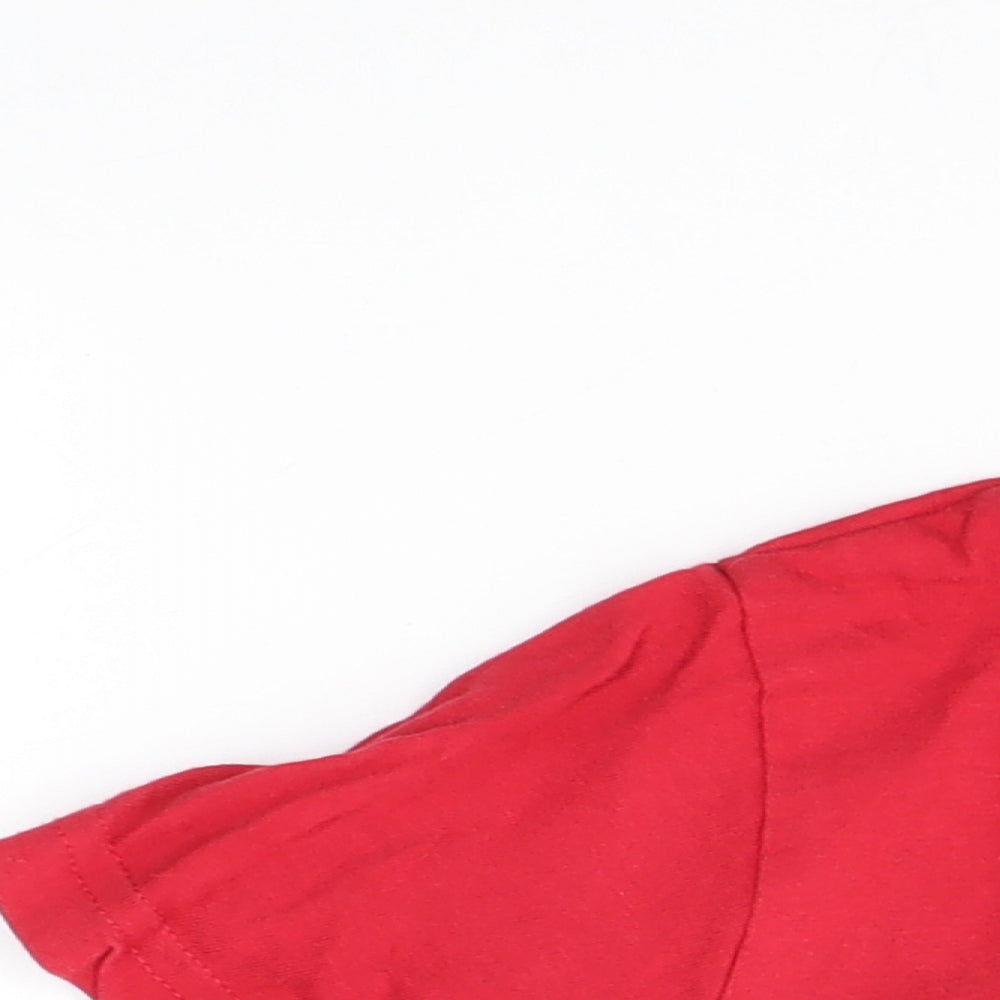 Primark Boys Red Basic T-Shirt Size 6-7 Years