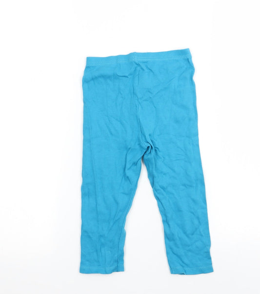 Disney Girls Blue Sweatpants Trousers Size 2-3 Years
