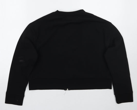 Boohoo Womens Black Jacket Coat Size 14