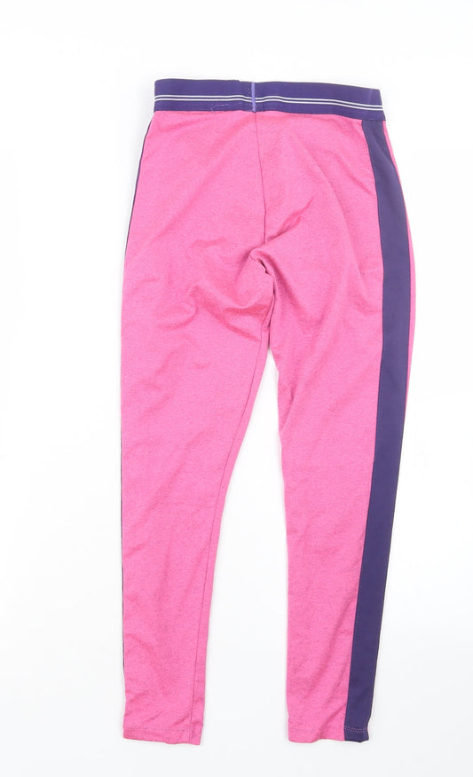 NEXT Girls Pink Carrot Trousers Size 11 Years