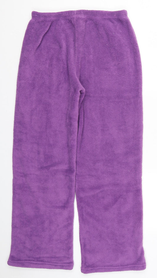 Preworn Womens Purple Trousers Size M L29 in - Pyjama Pants
