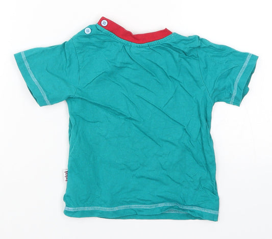 Aardvark Boys Blue Basic T-Shirt Size 18-24 Months - Say Cheese