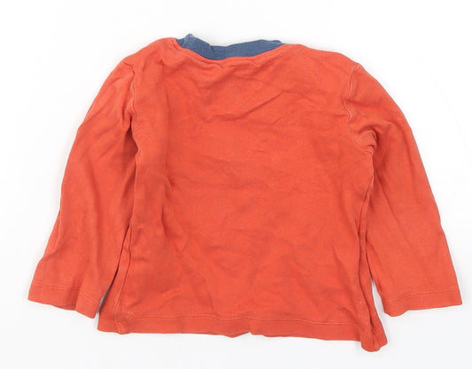 Nutmeg Boys Red Solid Cami Pyjama Top Size 18-24 Months - I'm Not Sleeping Recharging