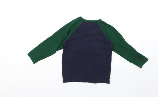 Gap Boys Green Basic T-Shirt Size 4 Years