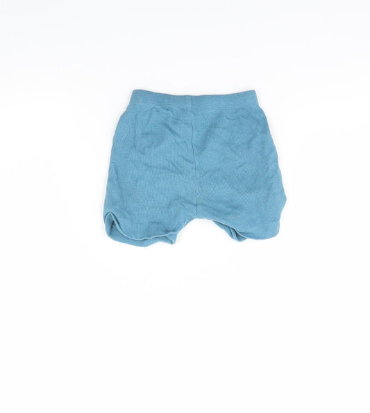 TU Girls Blue Cropped Trousers Size 9 Months