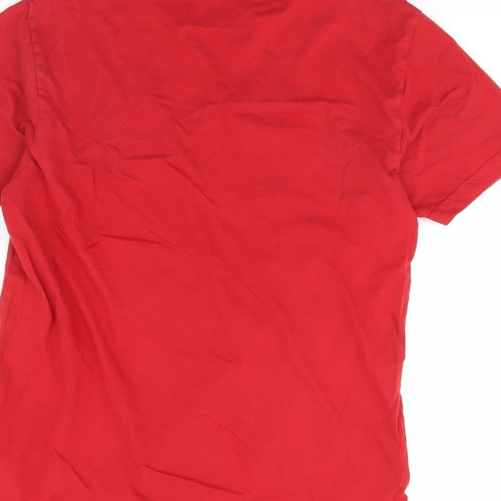 Primark Mens Red T-Shirt Size S