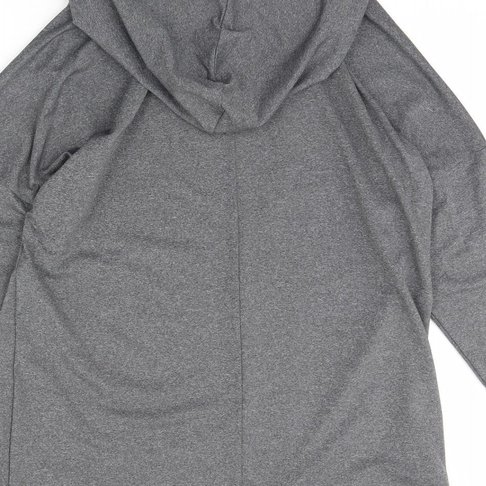 Preworn Womens Grey Pullover Hoodie Size M