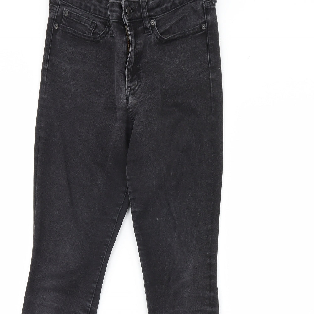 Gap Womens Black Denim Skinny Jeans Size 12 L28 in
