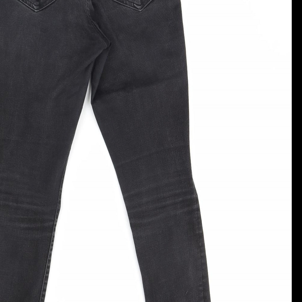 Gap Womens Black Denim Skinny Jeans Size 12 L28 in