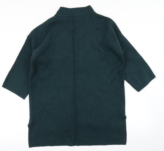 Rachel Zoe Womens Green Knit Pullover Jumper Size S