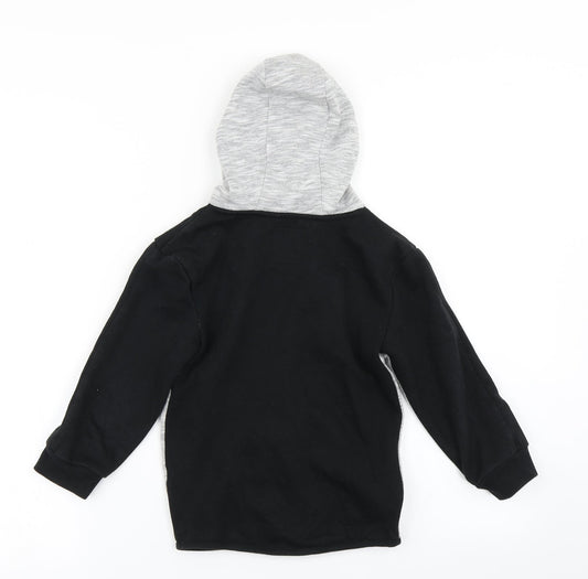 V Boys Grey Colourblock Track Jacket Jacket Size 6 Years