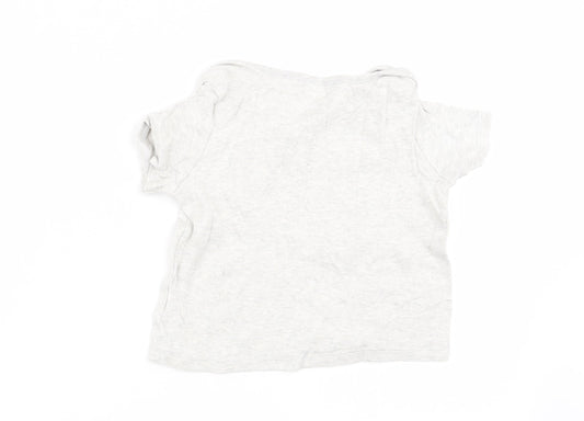 dinsey Boys Grey Solid Pyjama Top Size 2-3 Years