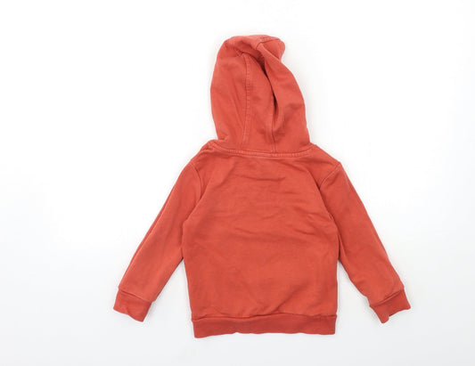 George Boys Pink Pullover Hoodie Size 2-3 Years