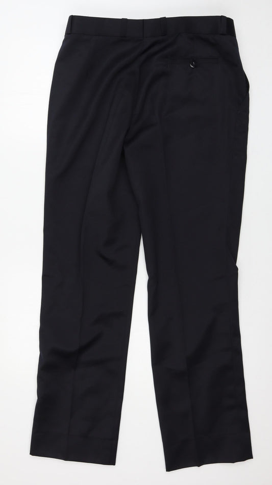 Preworn Womens Blue Trousers Size 34 in L31 in
